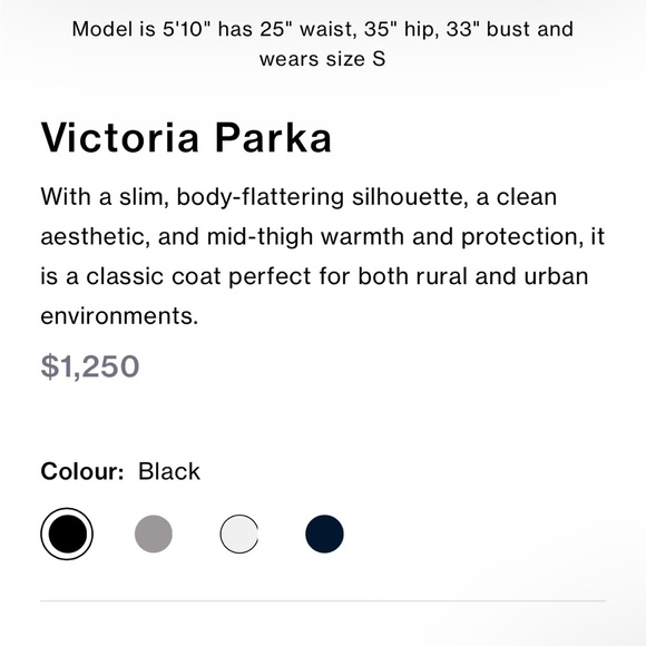 Canada goose Victoria Parker in size small. - Picture 2 of 11